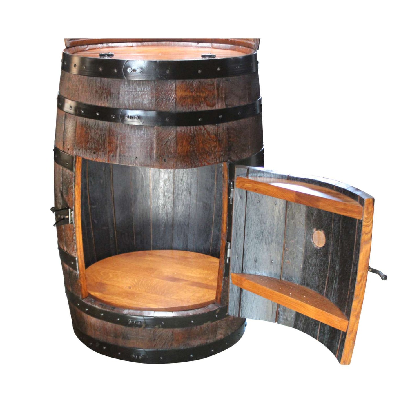 7 Bottle Barrel Hutch