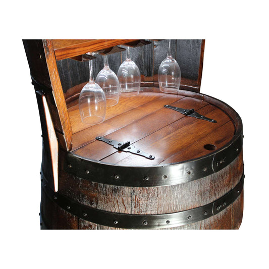 7 Bottle Barrel Hutch