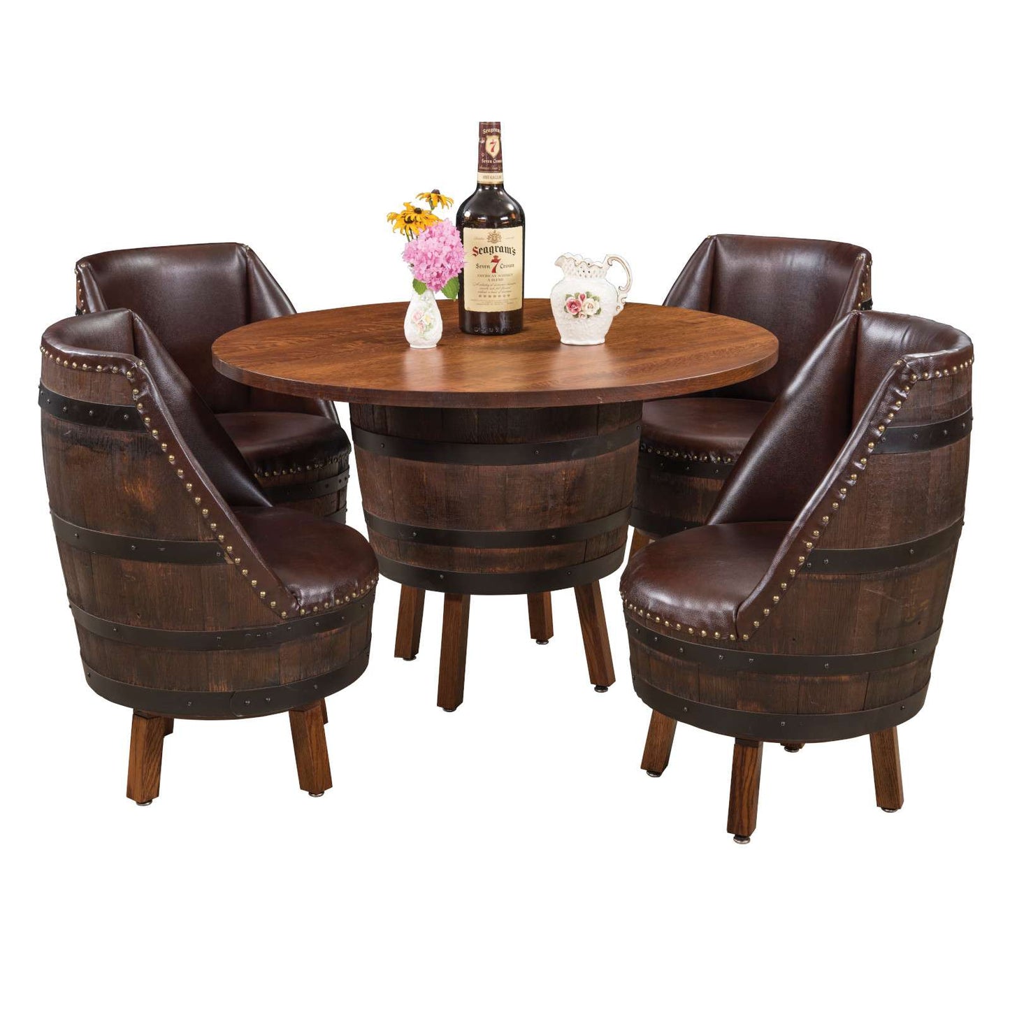 Barrel Table w/Legs