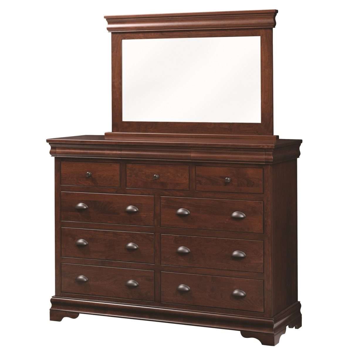 Luxembourg Tall Dresser & Mirror