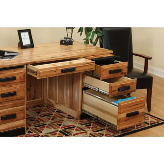 62" Mission Desk with Live Edge