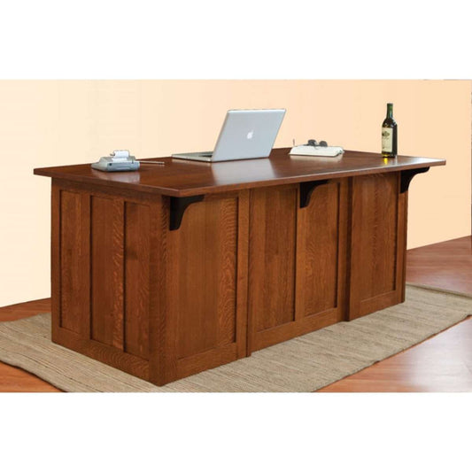 72" Mission Executive Desk
