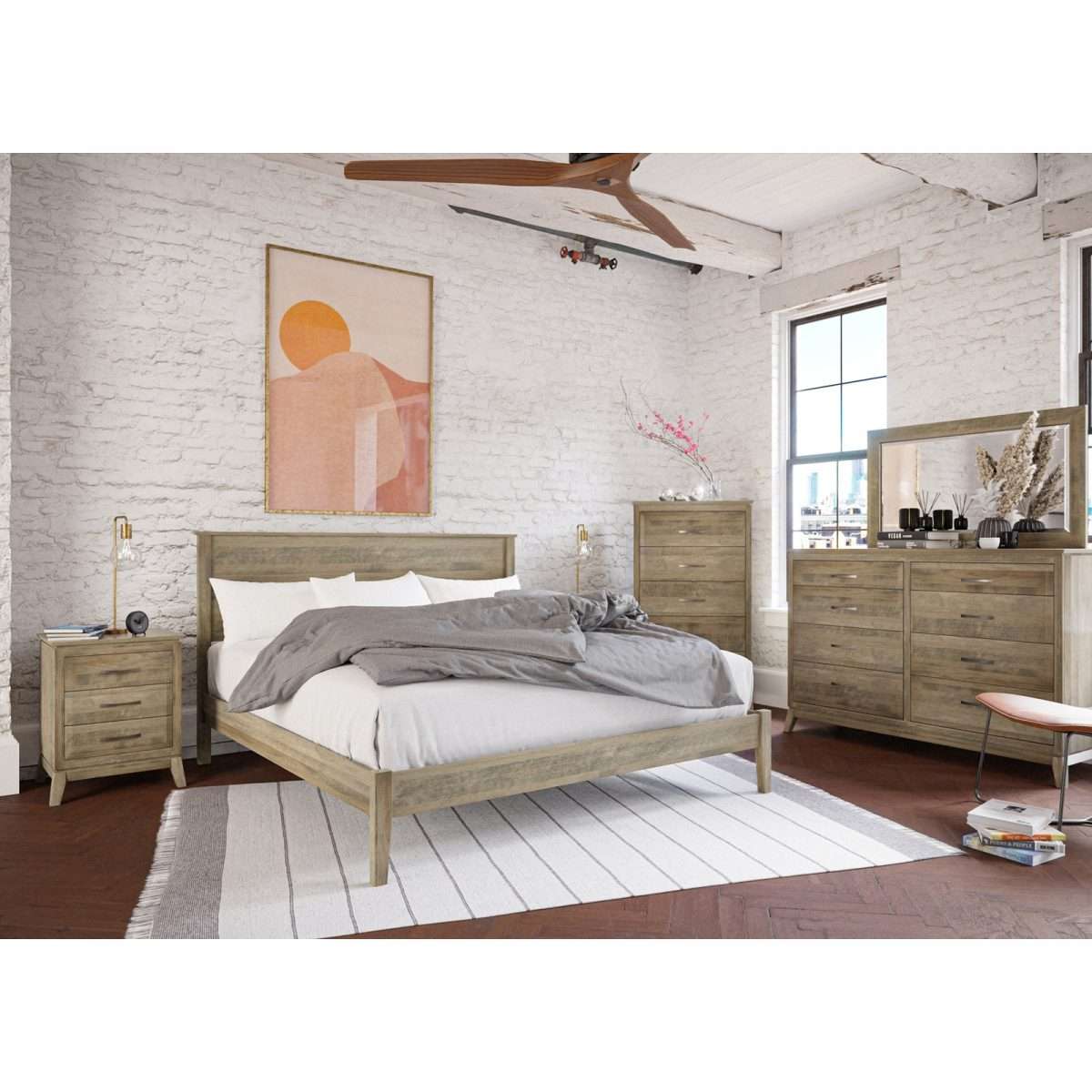 Saratoga Tall Dresser & Mirror