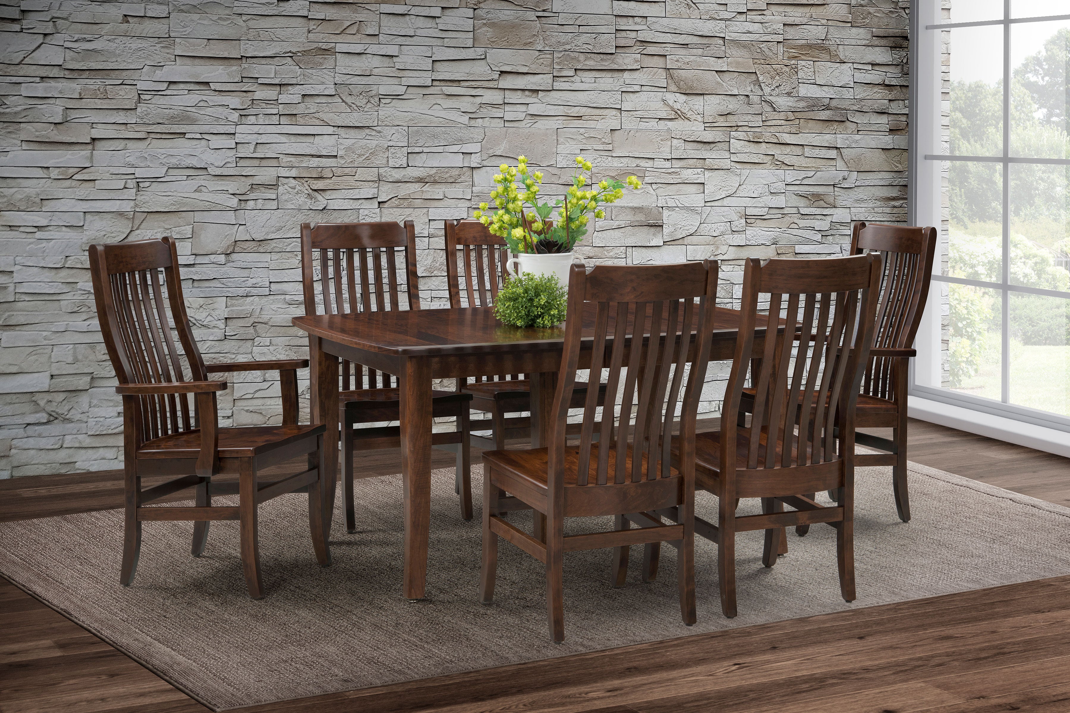 Amhurst Dining Collection The Oak Country Peddler