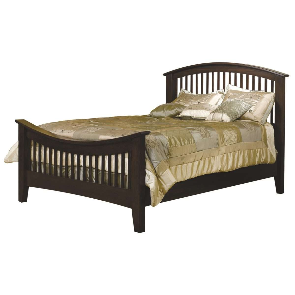 Cambrai Mission Bed with Low Footboard