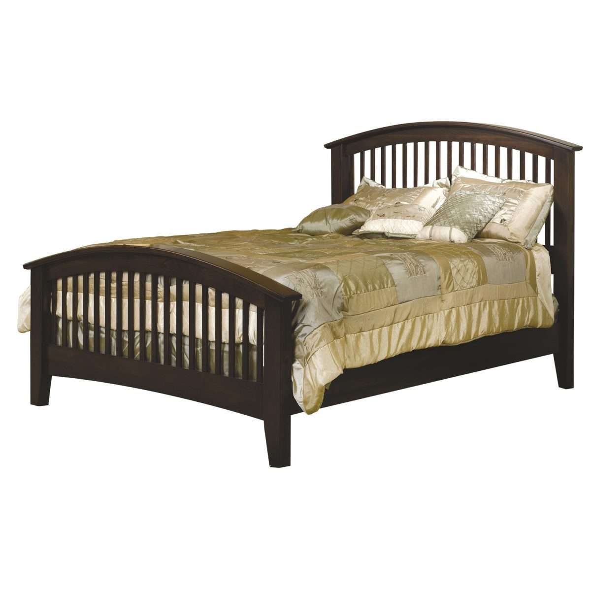 Cambrai Mission Bed with Low Footboard