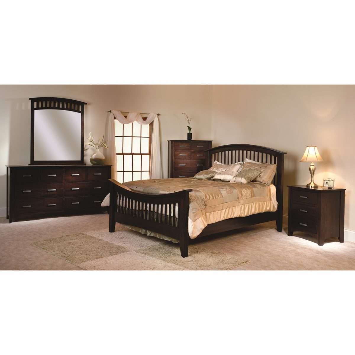 Cambrai Mission Dresser & Mirror