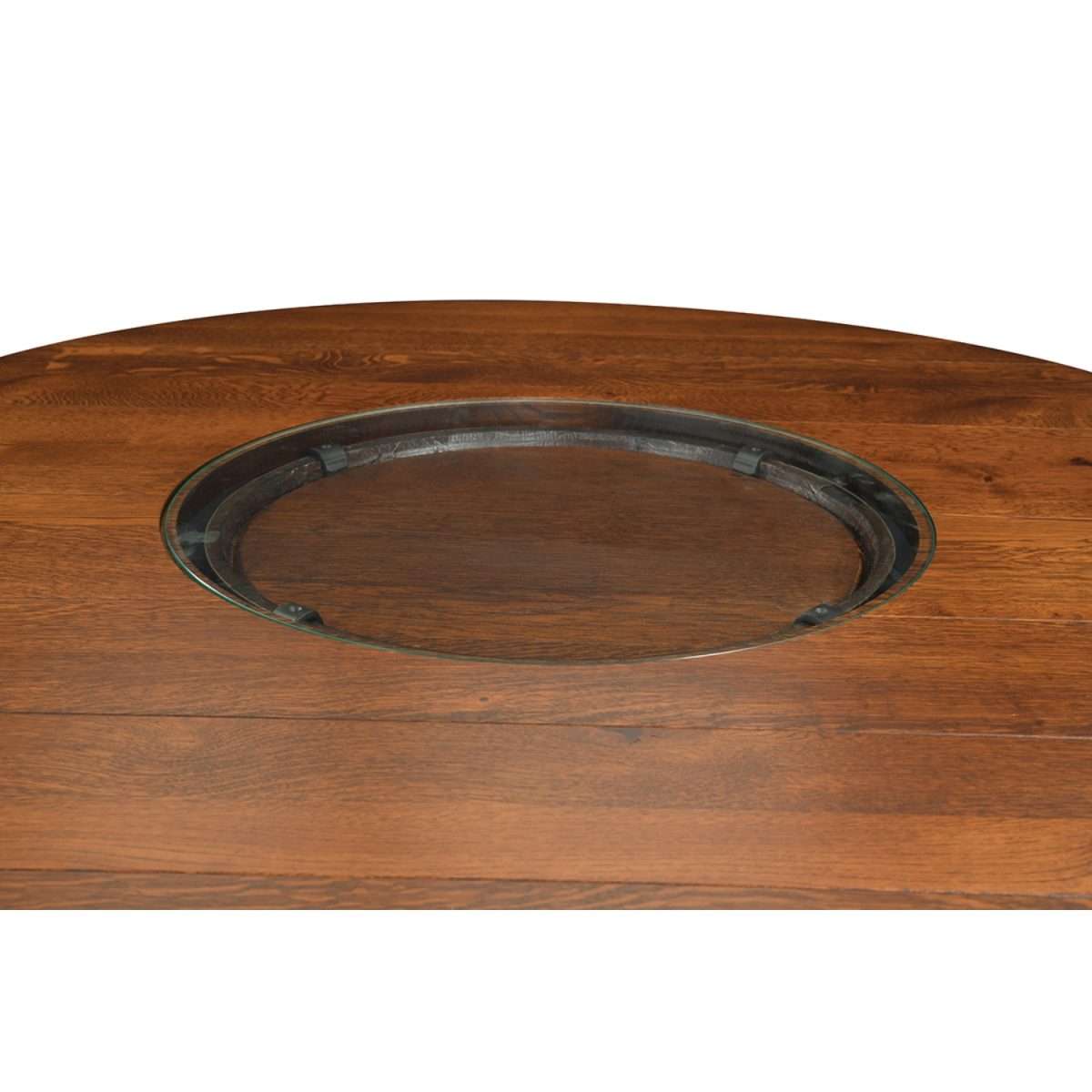 Deluxe Whiskey Barrel Pub Table