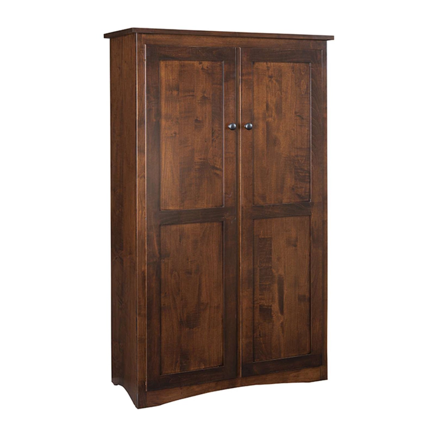 Mission 60" Double Door Bookcase