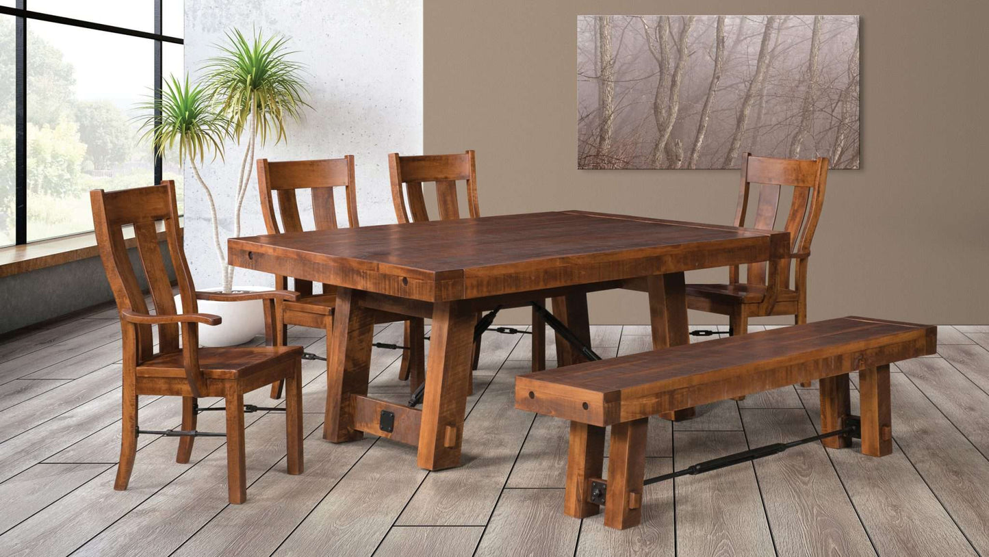 Edison Sawmarks Arm Chair