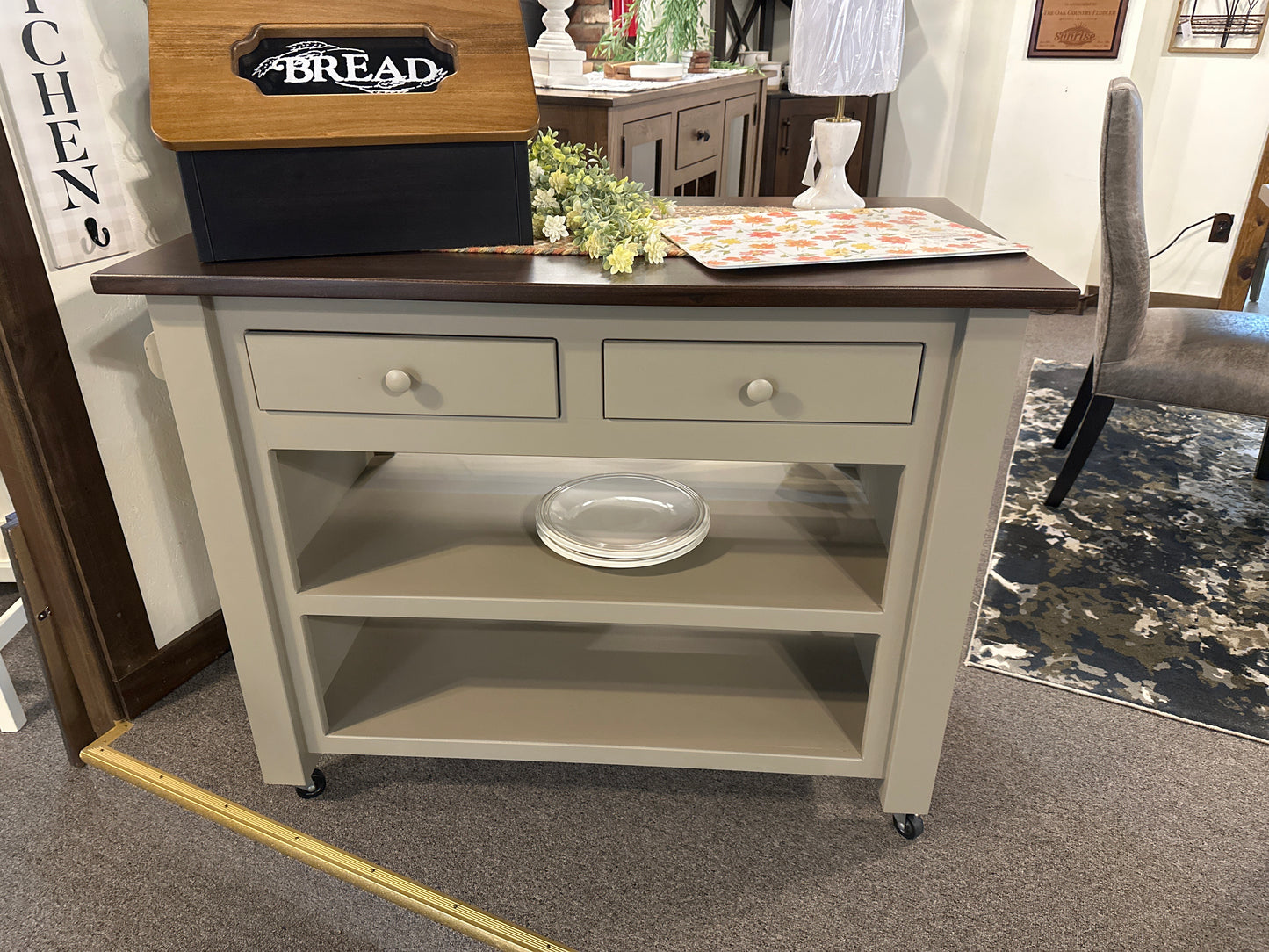 Serving Cart-Poplar
