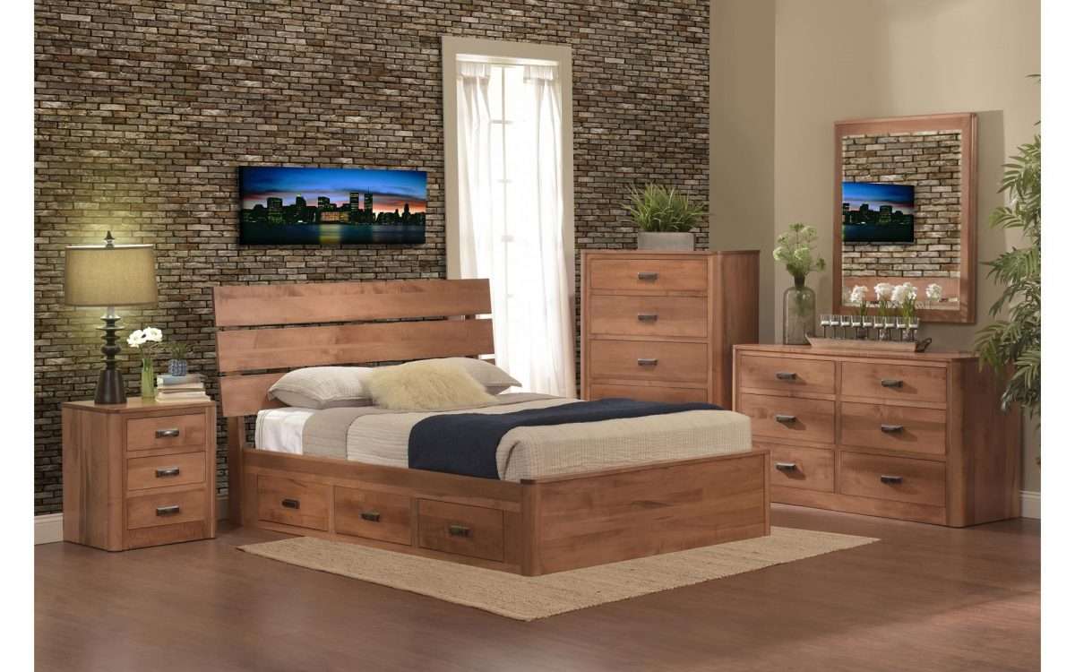 Galaxy Platform Bed with Drawers