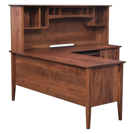 Hampton L-Corner Desk and Hutch