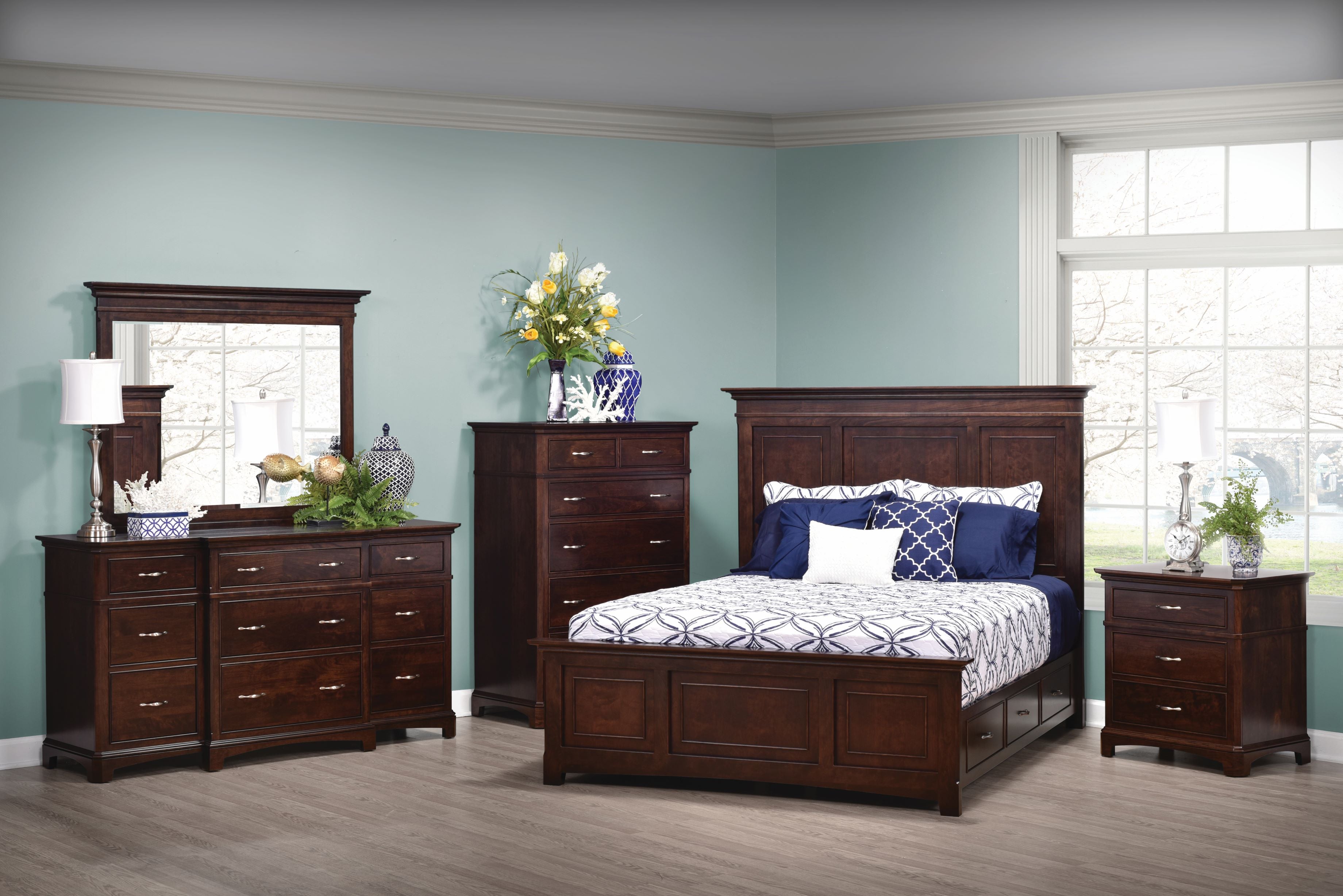 Hamilton Bedroom Collection The Oak Country Peddler