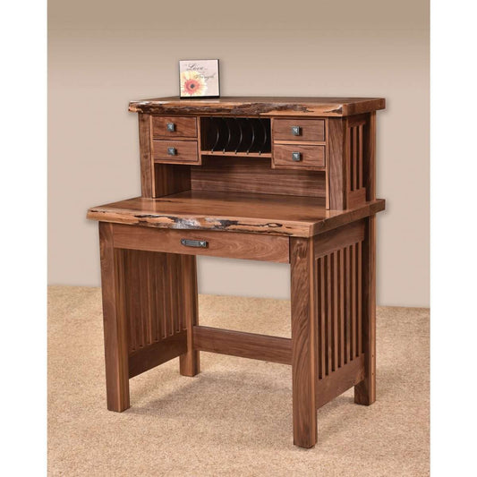 JD's 36" Deluxe Desk with Live Edges