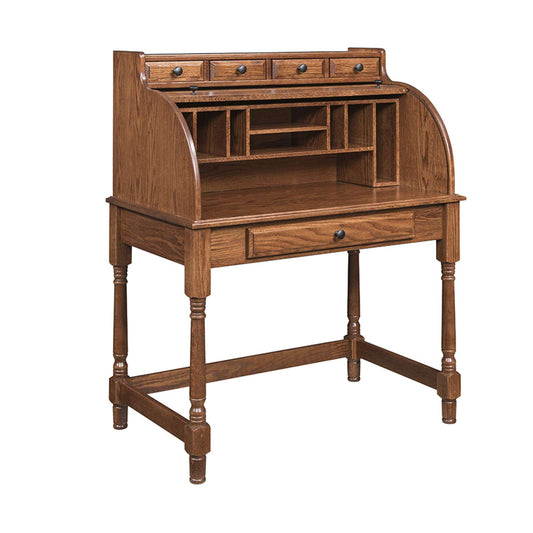 Large Student Rolltop Desk