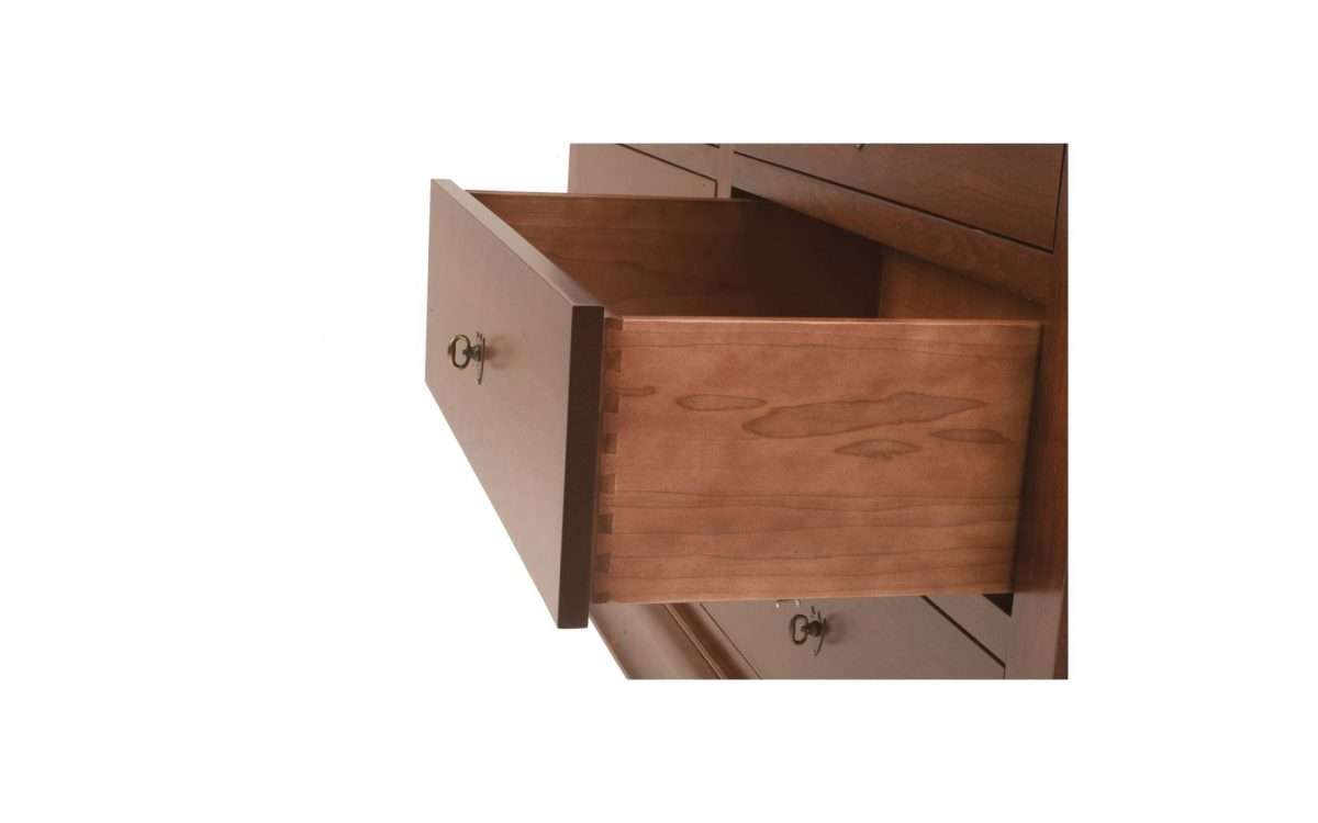 Louis Phillipe 23" Murphy Wall Bed Bookcase w/Door
