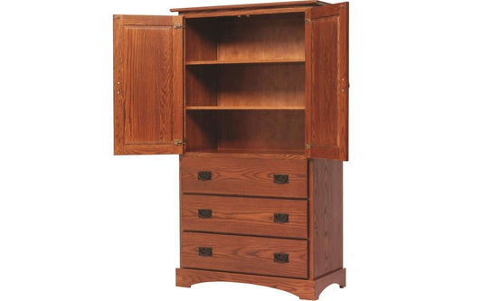 Old English Mission Armoire