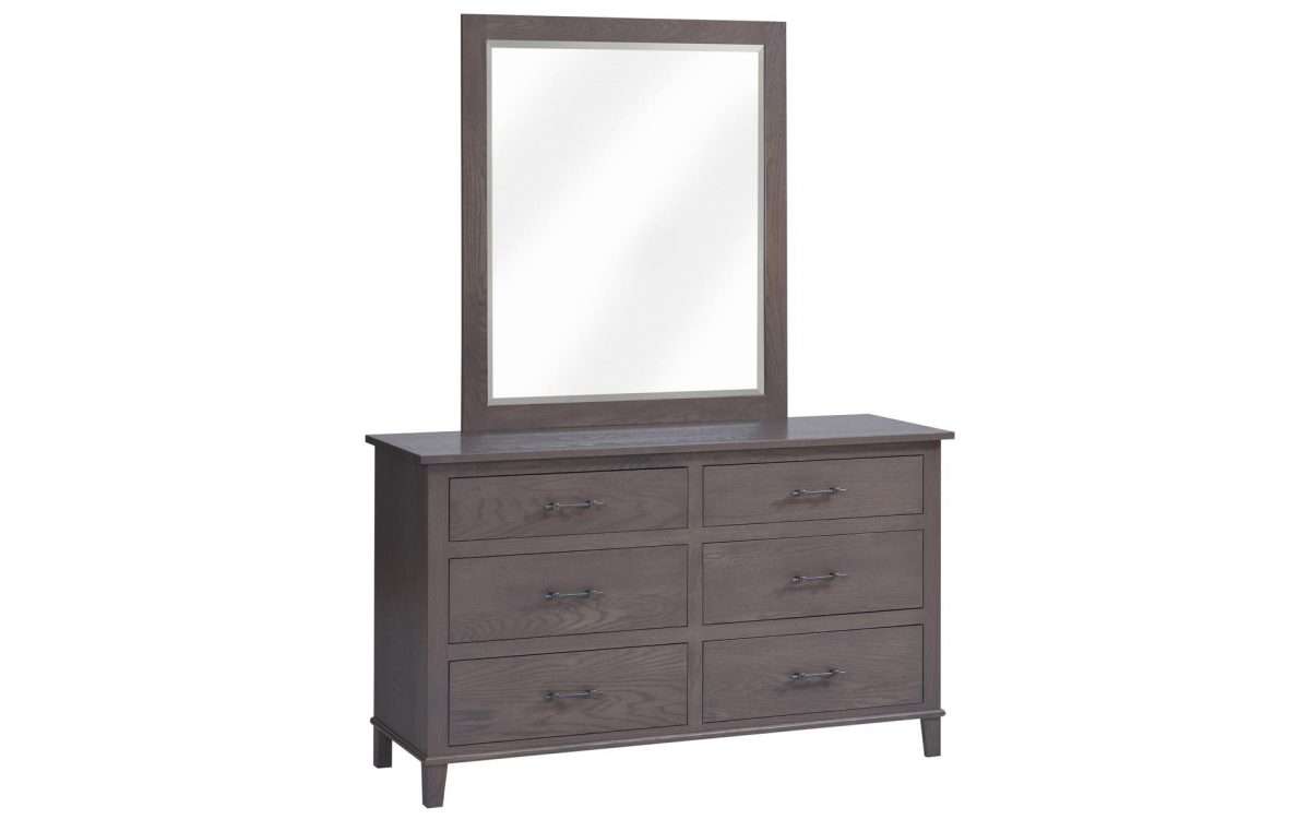 Hamilton Low Dresser & Mirror