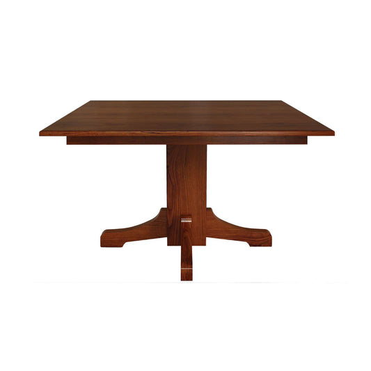 Mission Single Pedestal Table