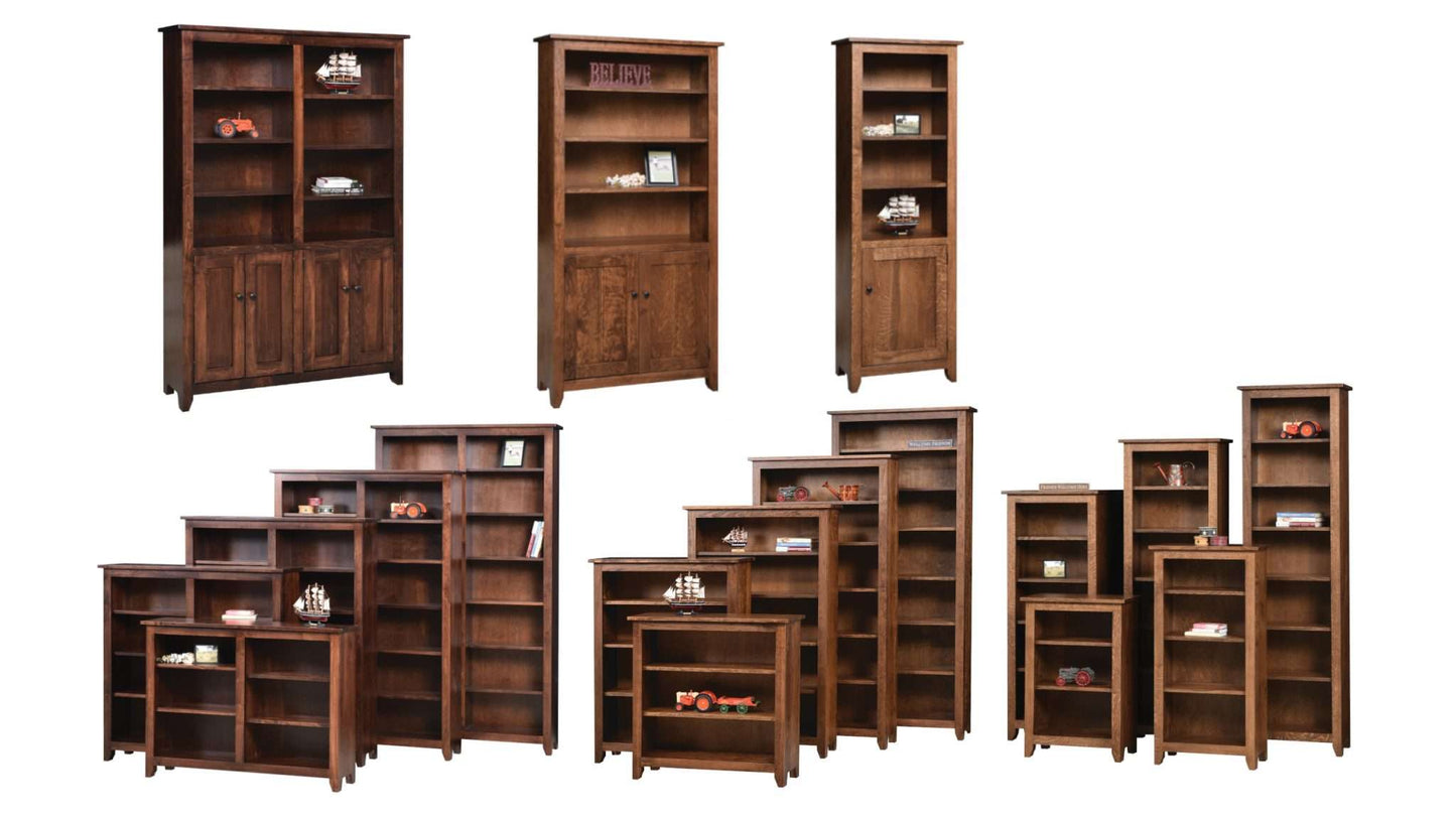Modern Mission 48" Open Bookcase