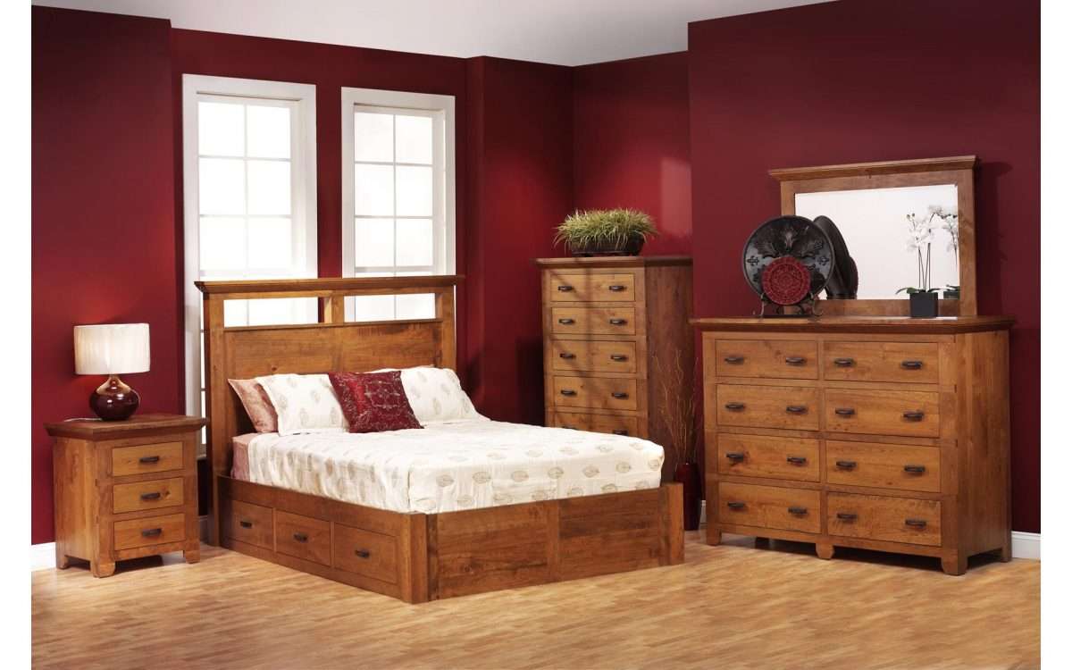 Redmond Wellington High Dresser & Mirror