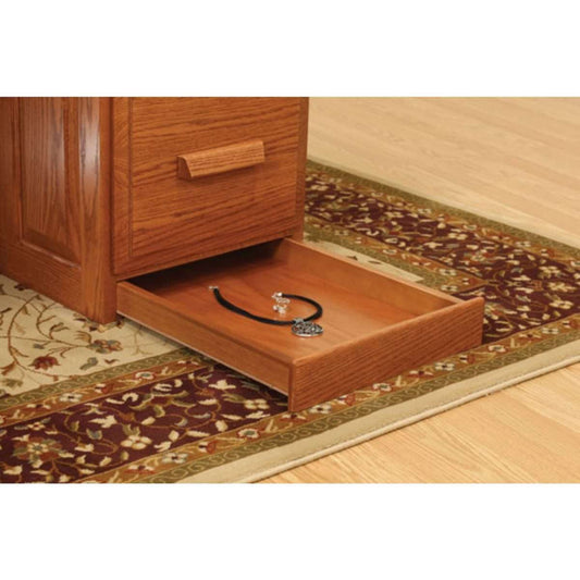 42" Mission Desk with Live Edges