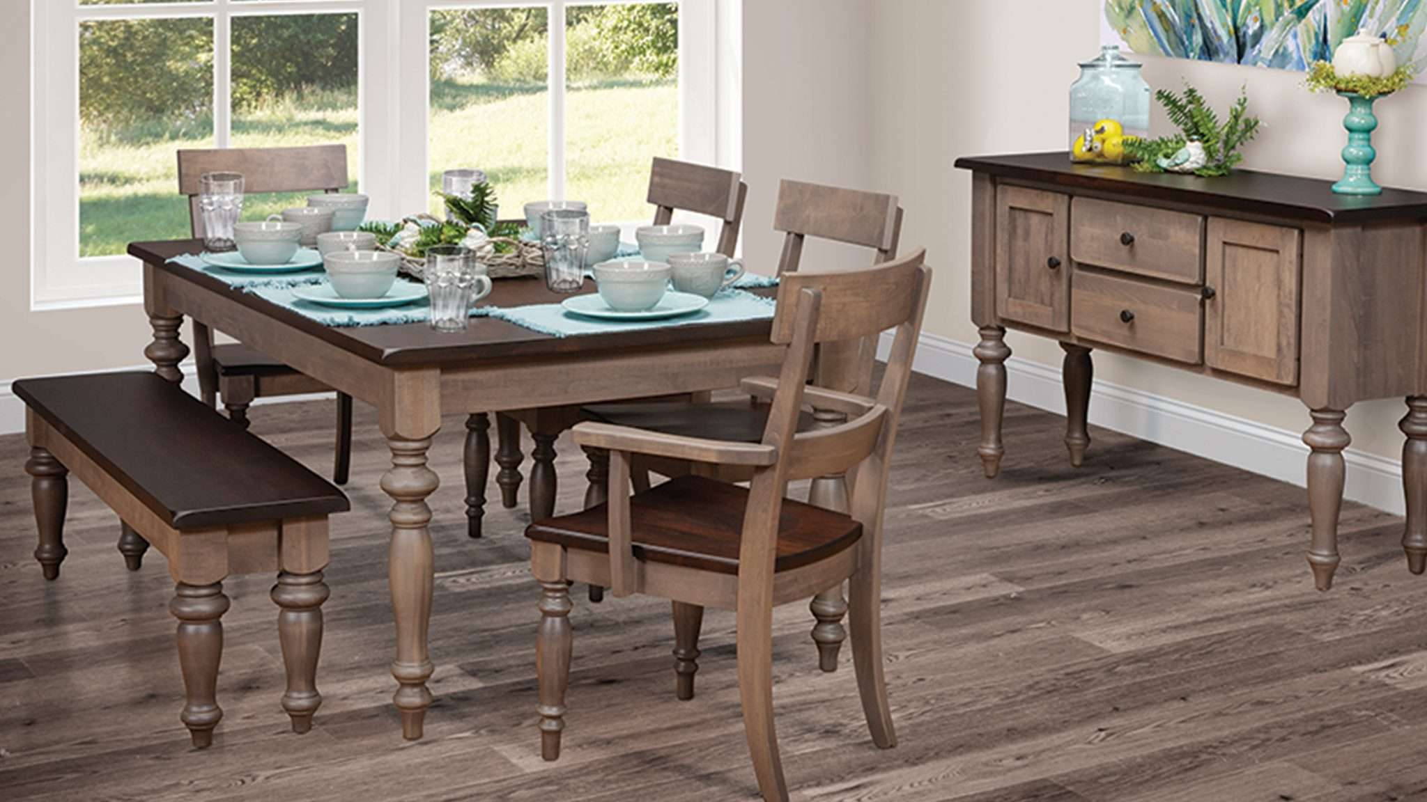 Serenity Dining Collection The Oak Country Peddler
