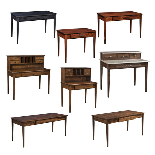 Shaker 48" Desk w/Hutch