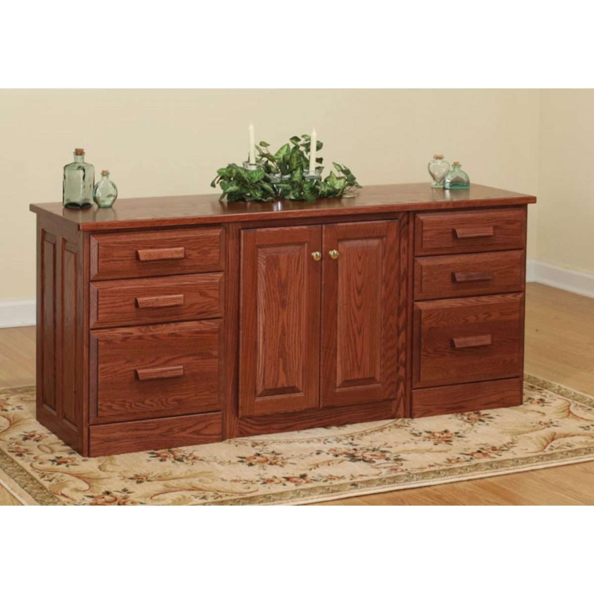 Traditional Credenza The Oak Country Peddler