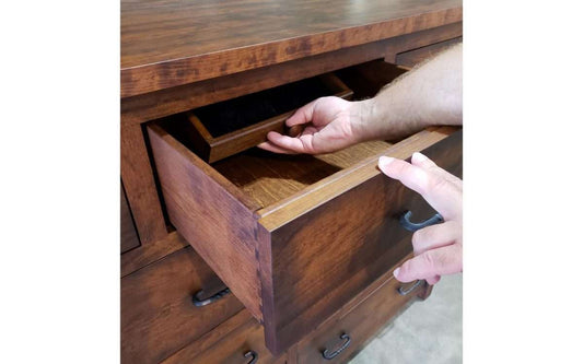 Mountain Lodge High Dresser & Mirror