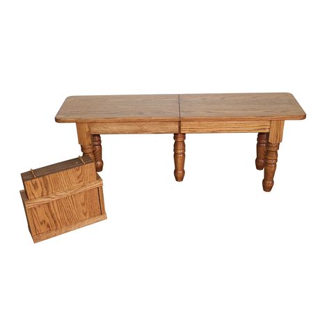 Turned Leg Extend-a-Bench