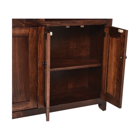 Modern Mission 36" Bookcase w/Doors