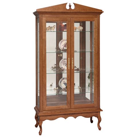Queen Anne Double Door Curio
