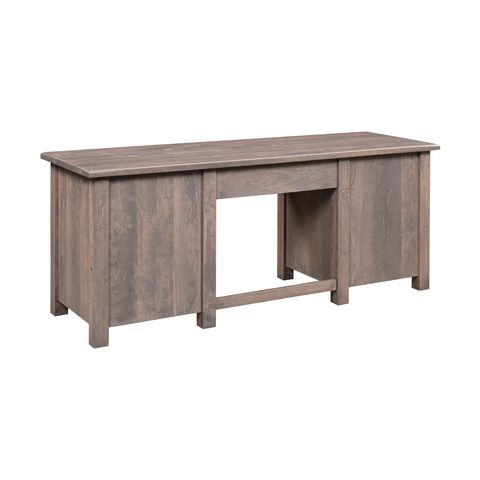 Barn Floor Double Pedestal Desk