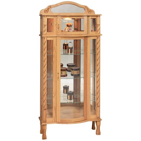 Tri-Front Bonnet Top Curio