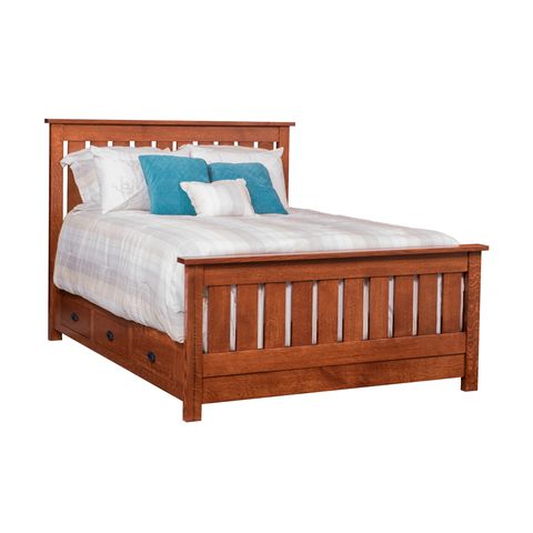 Claremont Mission Slat Bed