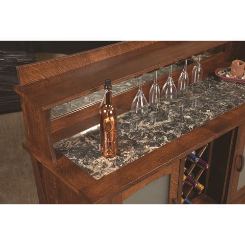 Woodbury Buffet with Wine Rack 102