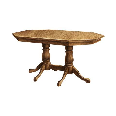 Tulip Double Pedestal Table