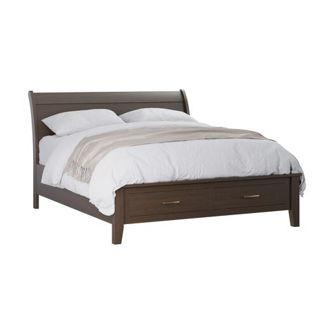 Lakeside Bed w/Storage Footboard