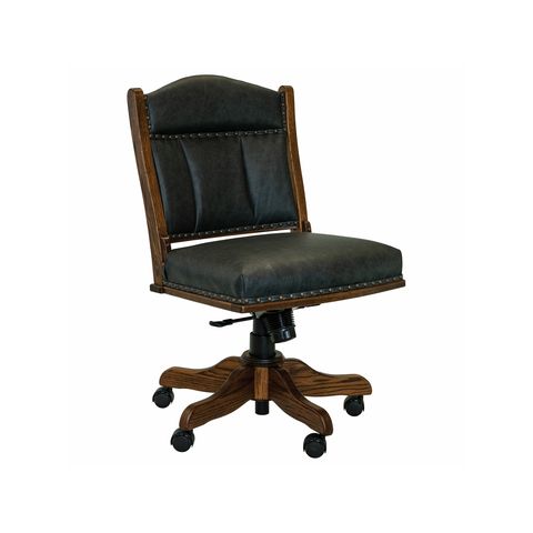 Side Desk Chair with Low Back