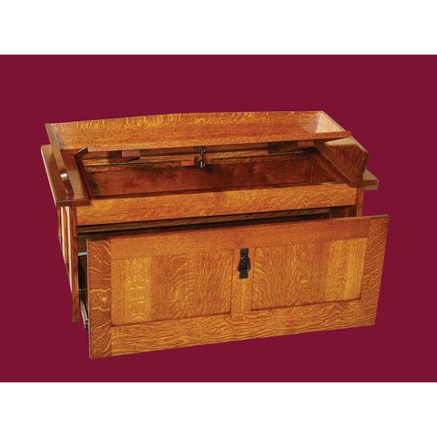 Mission Shoe Storage Chest