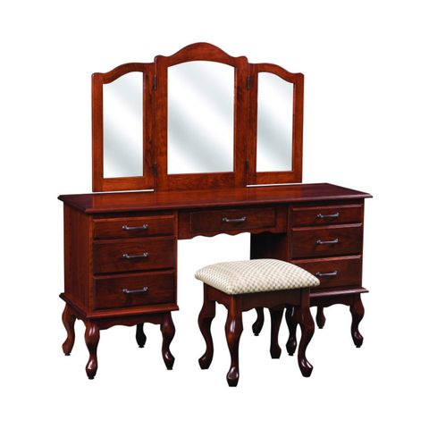 Queen Anne 56" Dressing Table