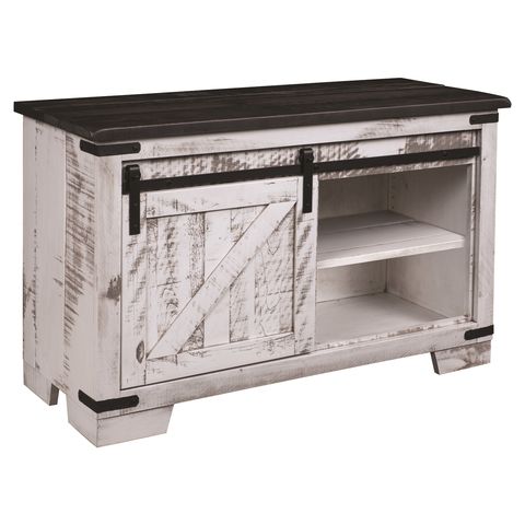 Old Tymes 48" TV Stand w/Barn Door