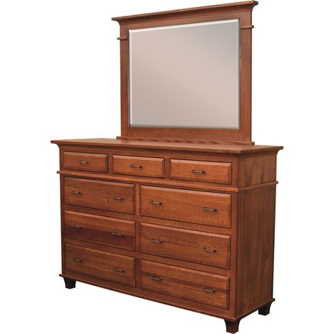 Rockwell High Dresser & Mirror