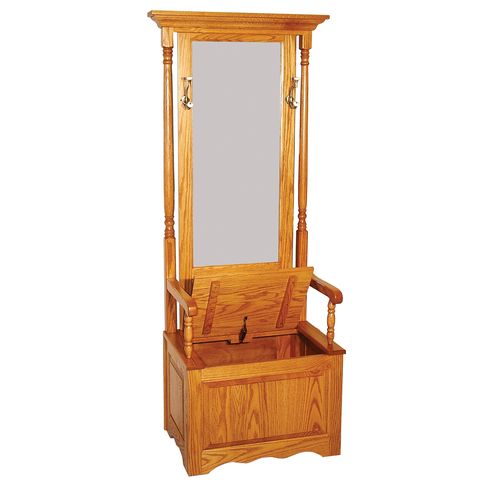 Deluxe Hall Seat w/Drawer