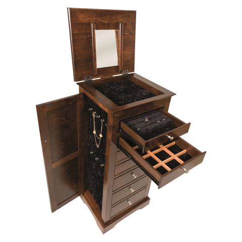 Beaded Jewelry Armoire