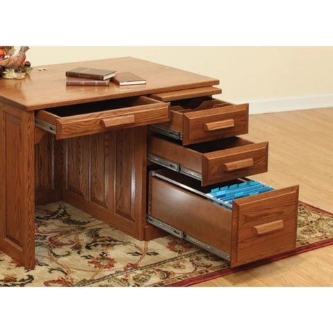 42" Traditional Roll Top Desk