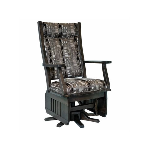 Mission Swivel Glider w/Solid Sides