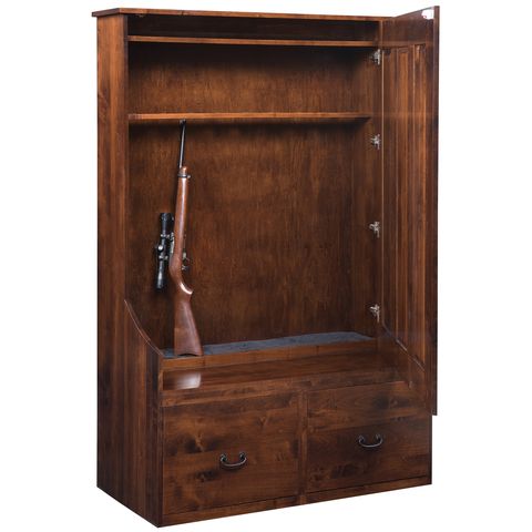 Sedona Hall Seat 9 Gun Cabinet